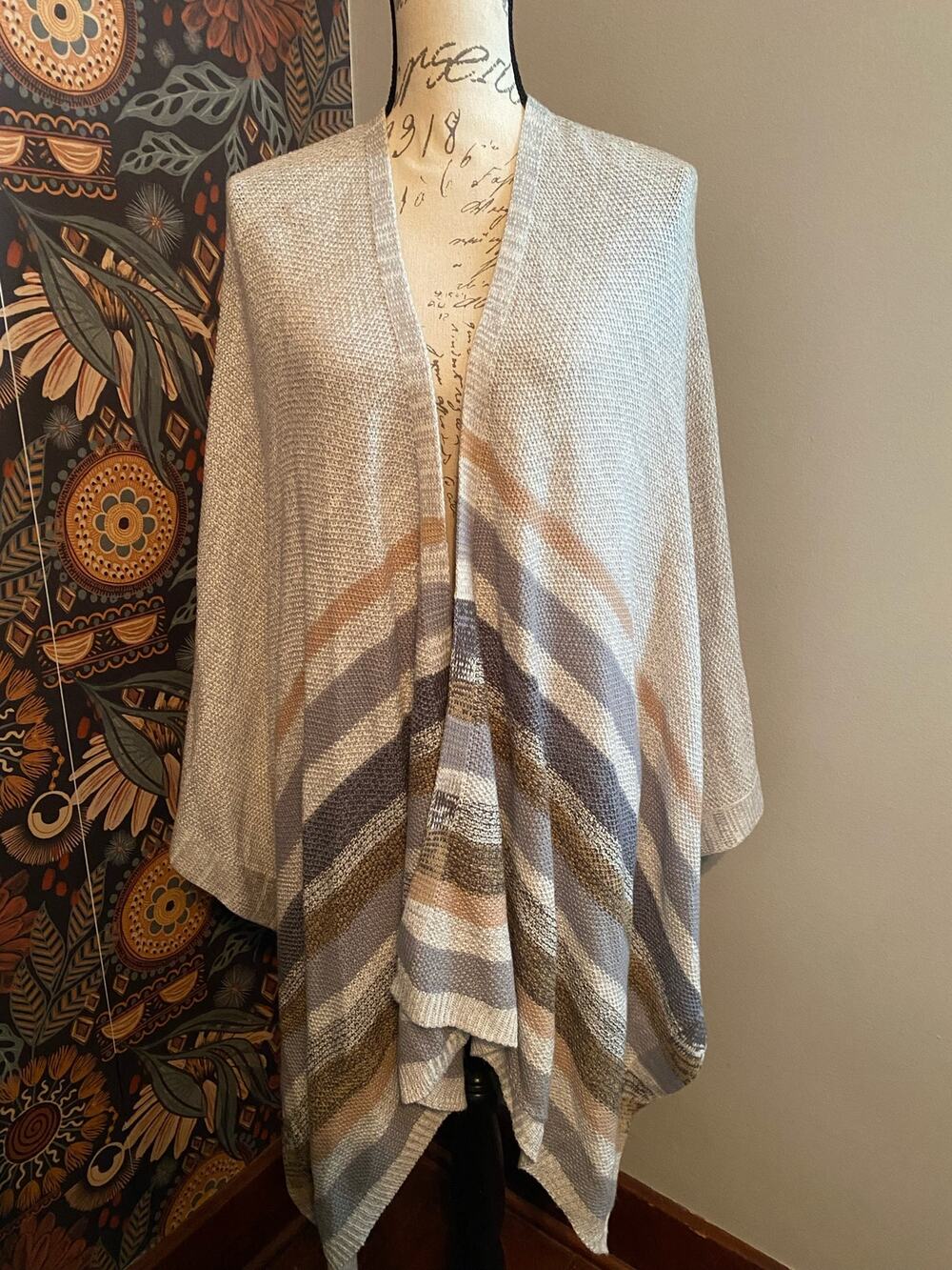 Neutral Blanket Shaw Wrap OSFA